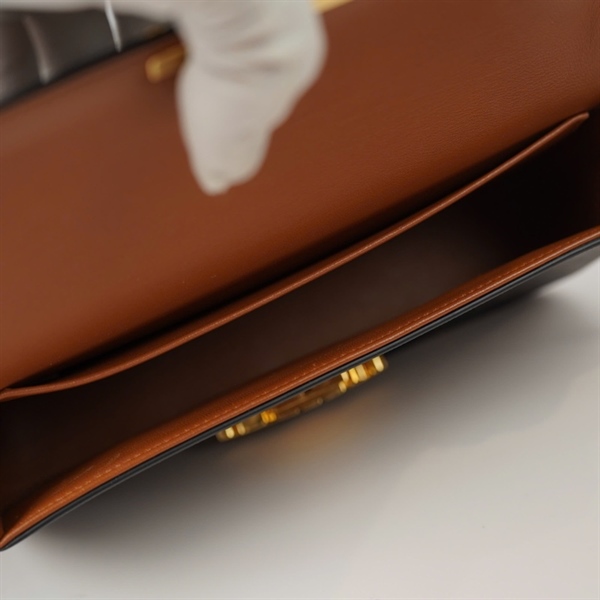 Túi Celine kẹp nách nâu sz20 KG+