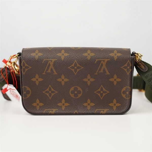 Túi LV Felicie hoa nâu kèm ví sz17 KG+