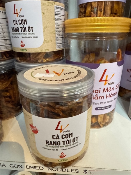 Cá Cơm Rang Tỏi Ớt