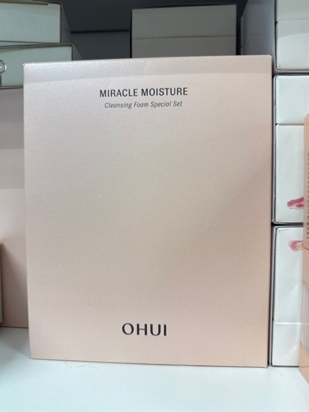 Set Rửa Mặt Ohui Hồng