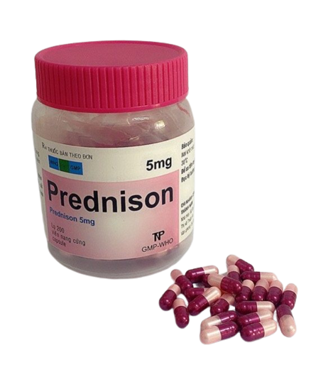 Prednison 5mg nâu hồng thành nam (c/200v nang)