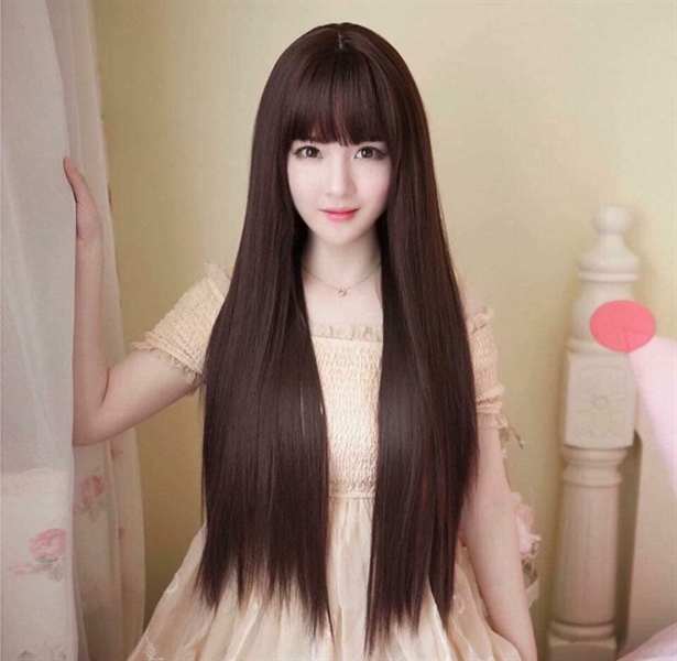 Tóc bộ nguyên đầu thẳng