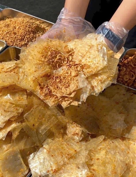 Bánh tráng hành phi Hủ 300G