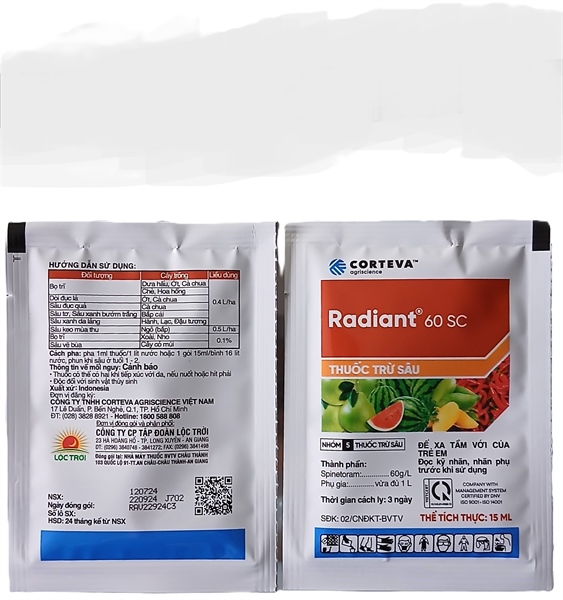 Radiant 60SC, gói 15ml. 2