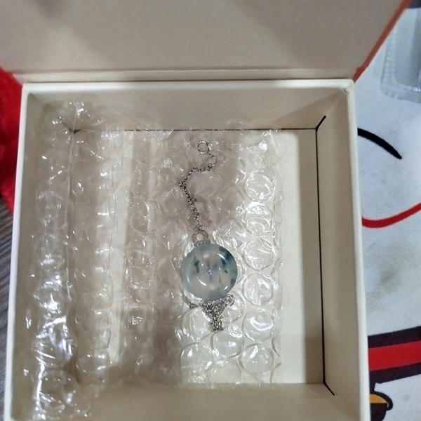 Vòng tay băng hoa bay chủng ngọc già Jadeite a Myanmar (786482) +