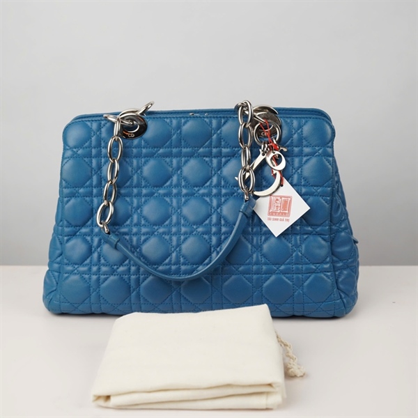 Túi Dior xanh (17-BO-0154) sz31 KG+