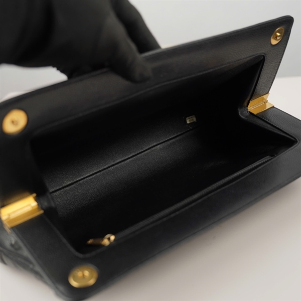 Túi Chanel Clutch đen (21467827) sz31 KG+