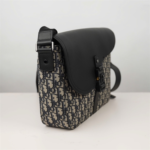 Túi Dior Saddle xám (27-BO-0283) sz30 KG+