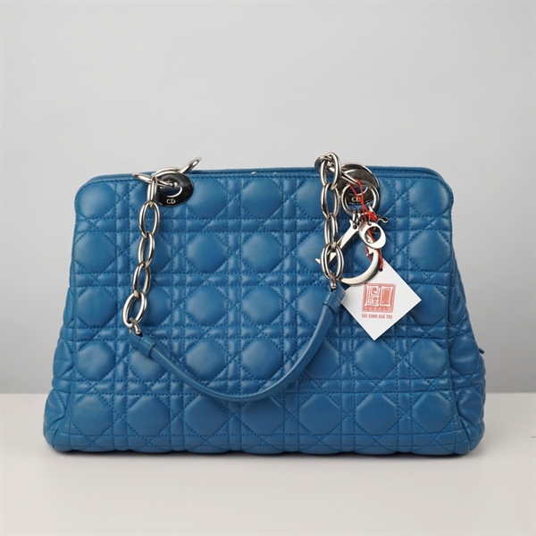 Túi Dior xanh (17-BO-0154) sz31 KG+