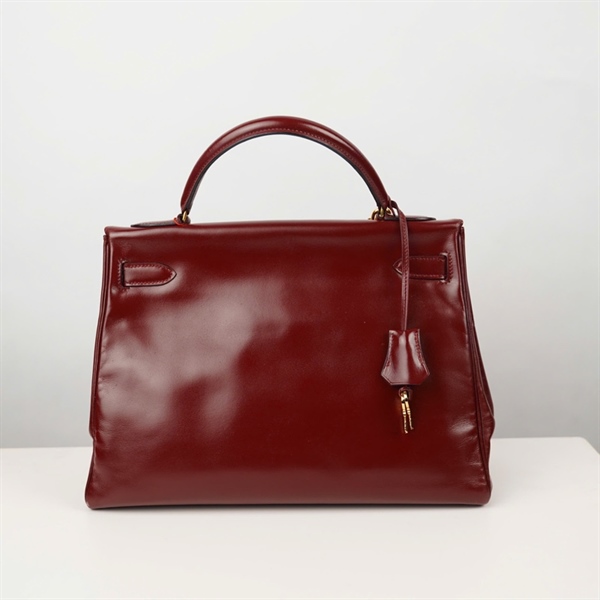 Túi Hermes kelly đỏ kèm ổ + 2 chìa sz32 KG+