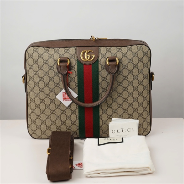 Túi GG cặp táp xám (574793-486628) sz37 +