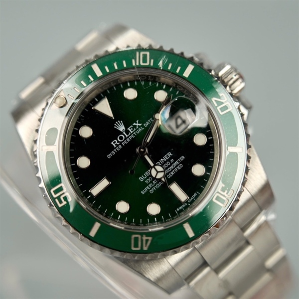 Đồng hồ Rolex mặt tròn màu xanh (56S373X0) +
