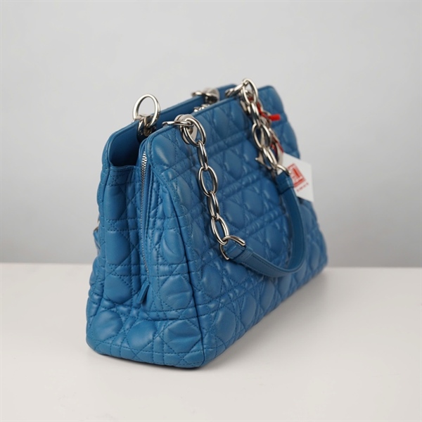 Túi Dior xanh (17-BO-0154) sz31 KG+