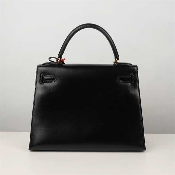 Túi Hermes Kelly đen kèm ổ + 2 chìa sz29 KG+