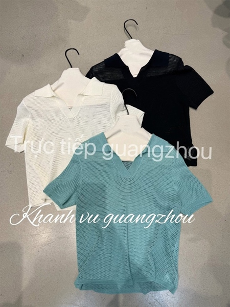 Áo Phông Cổ Bẻ Cộc Tay 8569