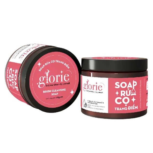 [Hàng Công Ty] GLORIE Sáp Rửa Cọ Trang Điểm Brush Cleansing Soap