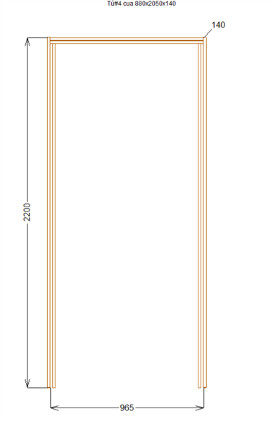 Cửa gổ công nghiệp