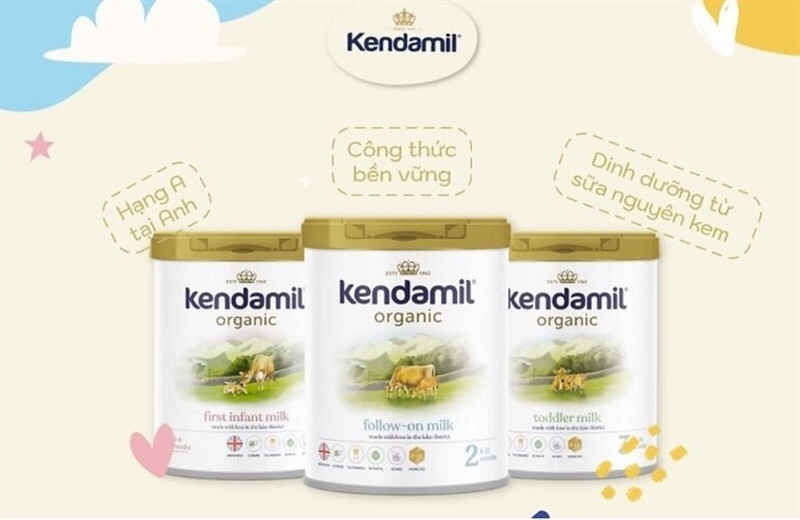 Sữa Kendamil Organic 3 mới