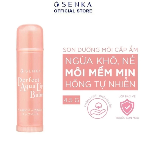 Dưỡng môi Senka cấp ẩm ngày Lip Blam