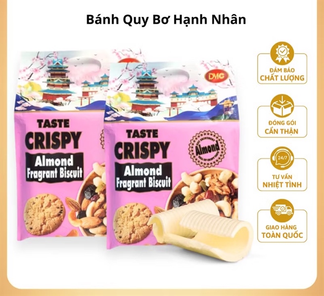 Bánh quy ngũ cốc taste crispy 258g