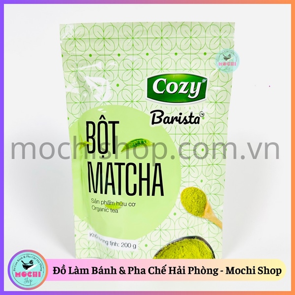 Bột Matcha Barista Cozy 200g