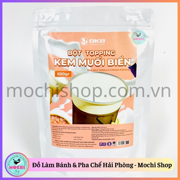 Bột Topping kem muối biển BKB 500g