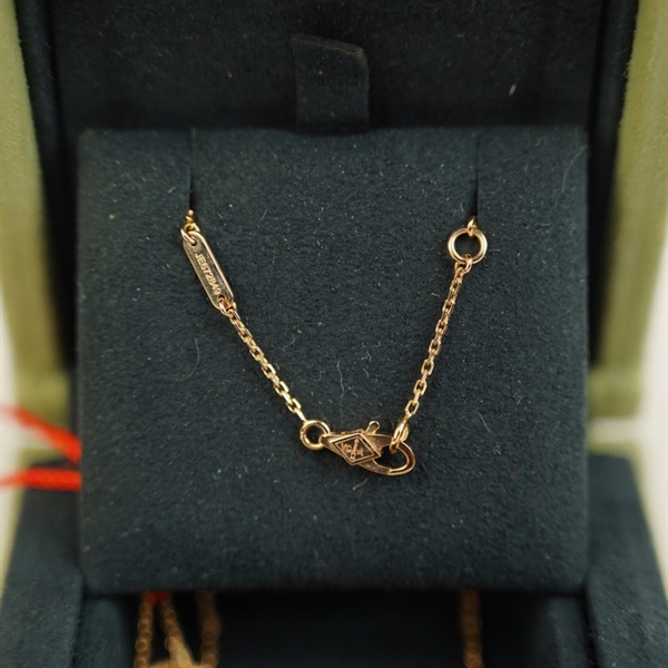 Dây chuyền Van Cleef trái tim đỏ +