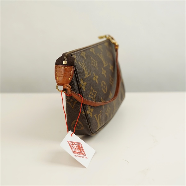 Túi LV kẹp nách hoa nâu (AR0968) sz21 +