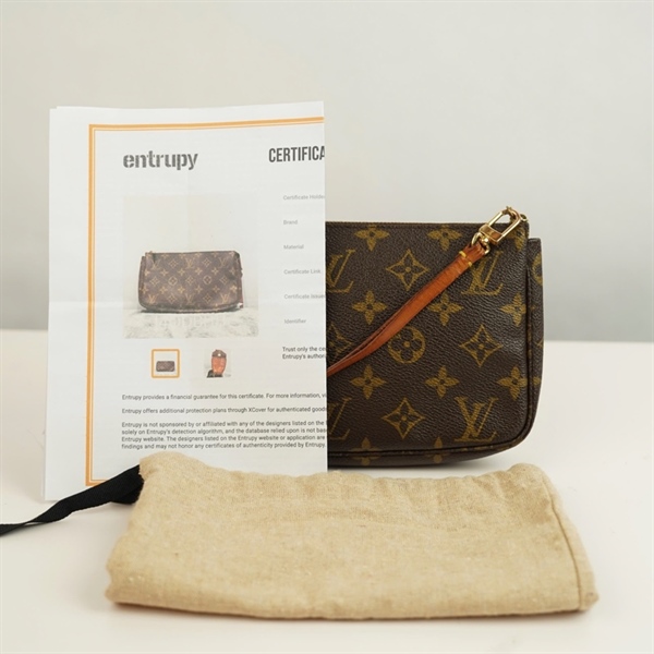 Túi LV kẹp nách hoa nâu (AR0968) sz21 +