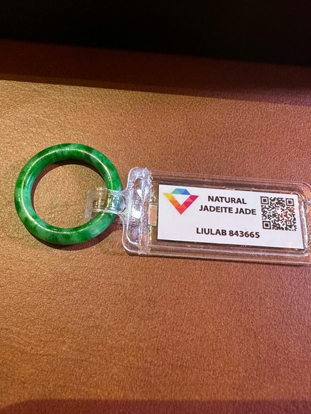 Nhẫn cẩm thạch lục 843665 +