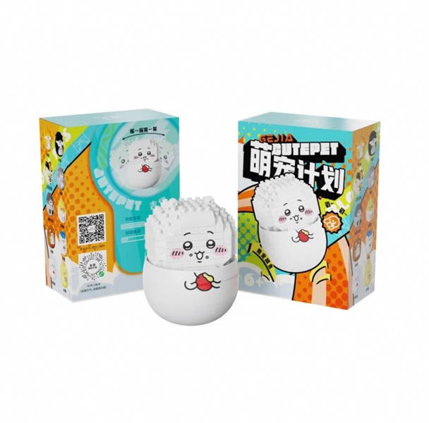 Bộ Xếp Hình Quả Trứng Jiyi (6095-9)