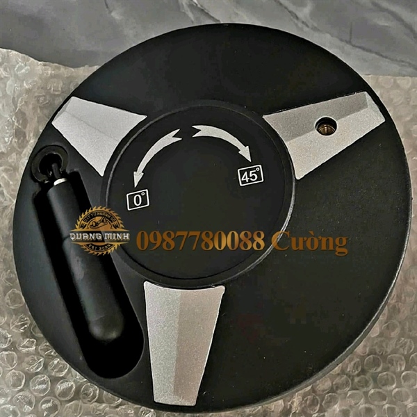 Tay quay nghiêng 45 độ cưa bàn trượt cốt 18mm