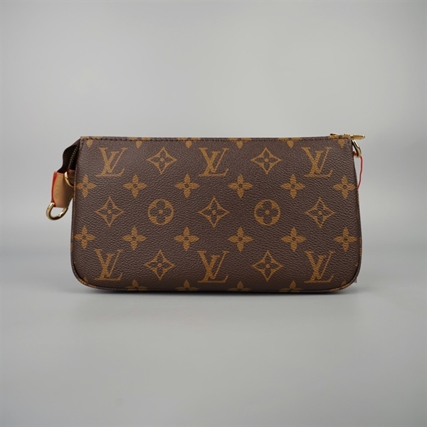 Túi LV Multi Pochette hoa nâu 2strap sz23 (A-T) KG+