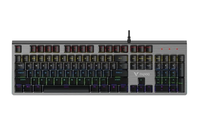 Bàn phím cơ gaming có dây Rapoo V520 Black