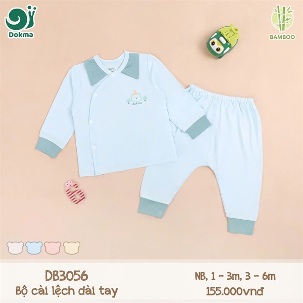 DB3056 - NB/6M Bộ cài lệch dài tay