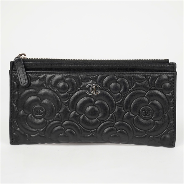 Ví Chanel đen hoa hồng (27342351) +