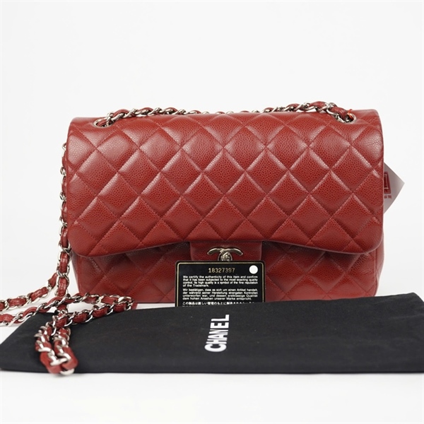 Túi Chanel Classic đỏ (18327397) sz30 KG+