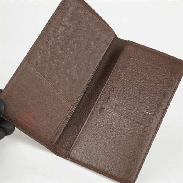 Ví LV ô vuông nâu gập 2 (LT) KG+