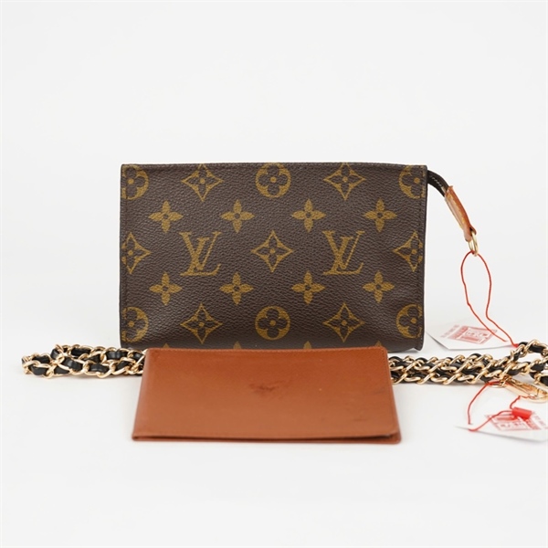 Ví LV hoa nâu kèm card (LT) KG+