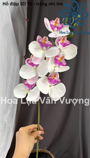 Hồ điệp 5D 7b - Hồ điệp, lan - Hoa Lụa Vân Vượng