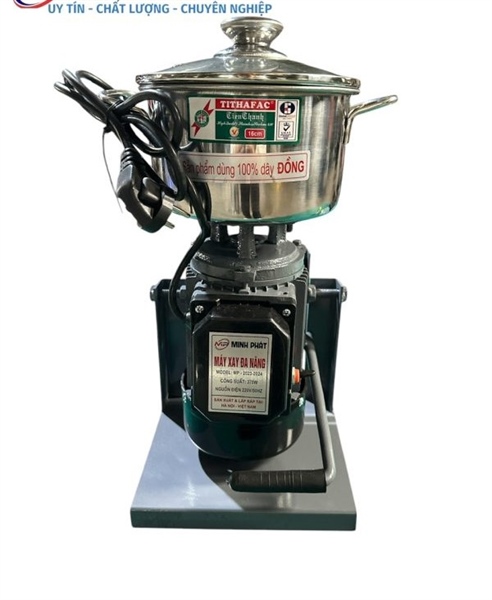 Máy Xay Đa Năng 370W Nồi 16CM KHUNG THÉP
