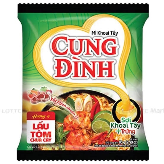 Mì Cung Đình Tôm Chua Cay