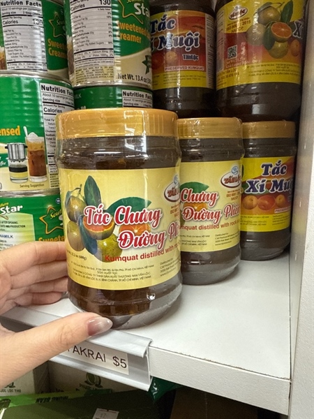 Tắc Chưng Đường Phèn