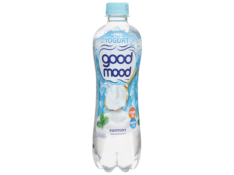 Nước uống tinh khiết Good Mood vị sữa chua 455ml
