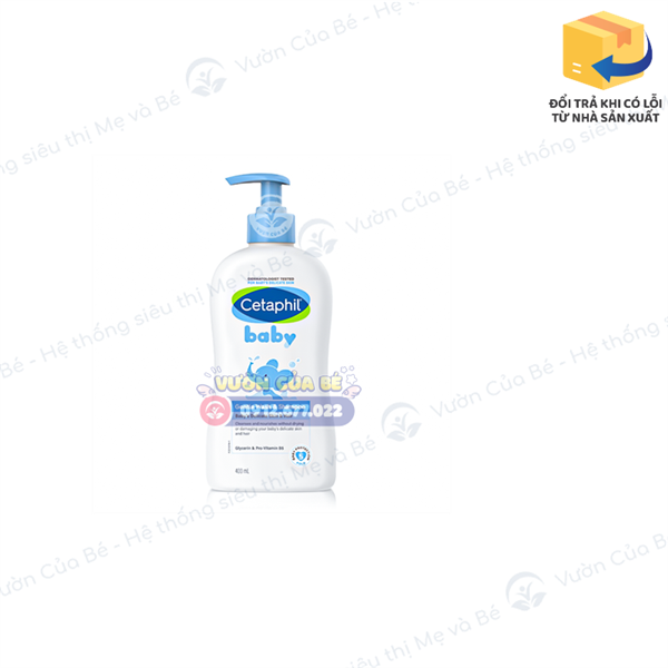 Sữa tắm, gội (2in1) cho trẻ em Cetaphil - Úc - chai 400ml