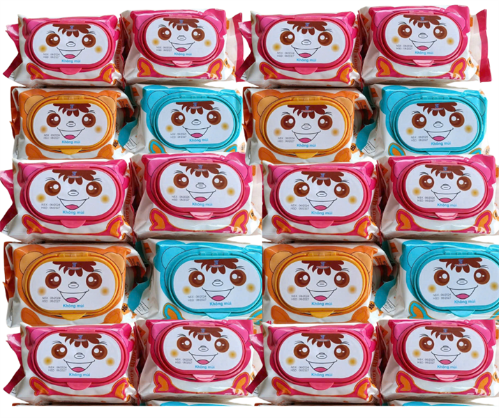 KHĂN ƯỚT BABY WIPES COMBO 20 GÓI