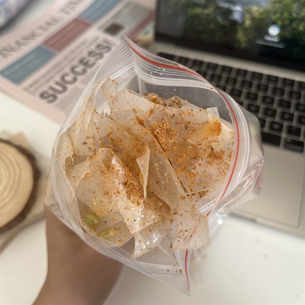 BÁNH TRÁNG MUỐI TÔM CAY