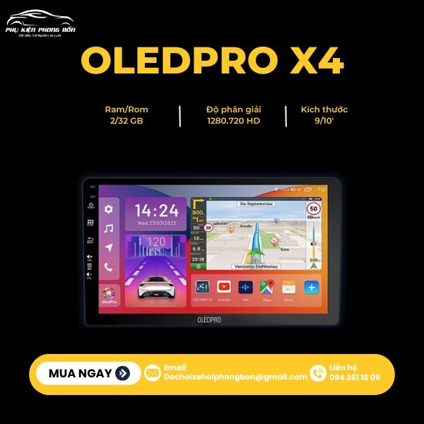 OLEDPRO X4 10 INCH ( nhà hết đang đi bảo hành )