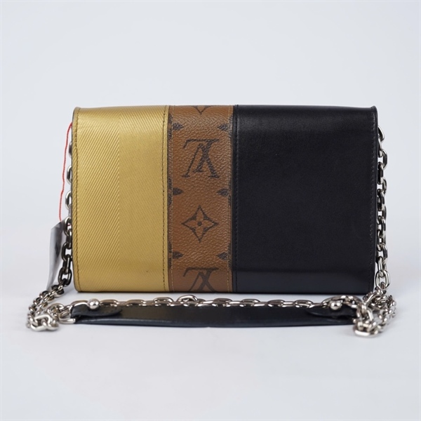 Túi LV Twist 3 màu đính cườm sz19 KG+