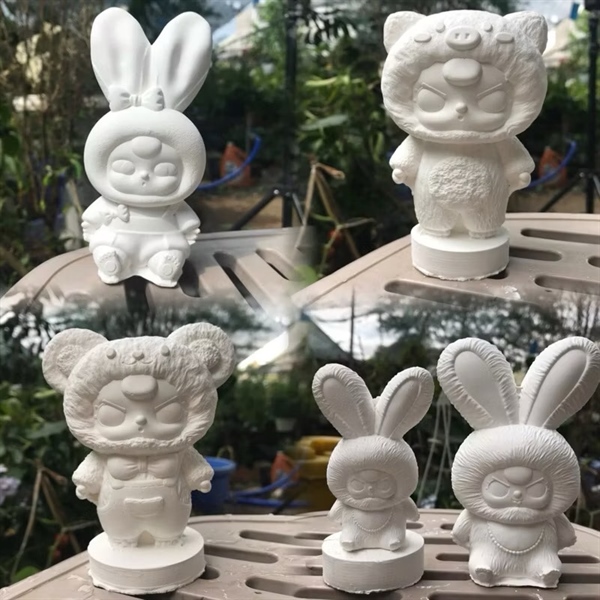 Tượng thạch cao Baby Three